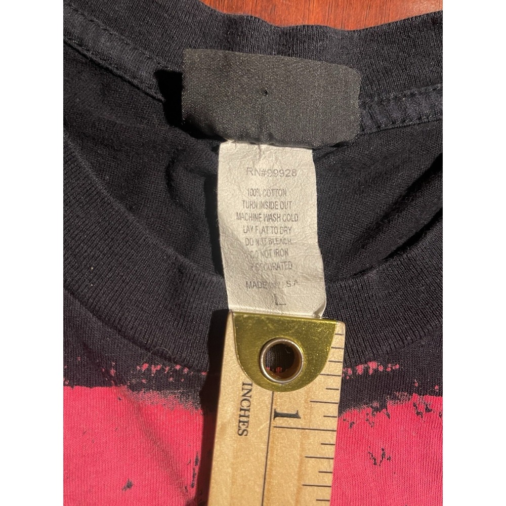 Mosquitohead David Bowie Ziggy Stardust Y2K Vintage Women's T-Shirt Preowned - Picture 7 of 7
